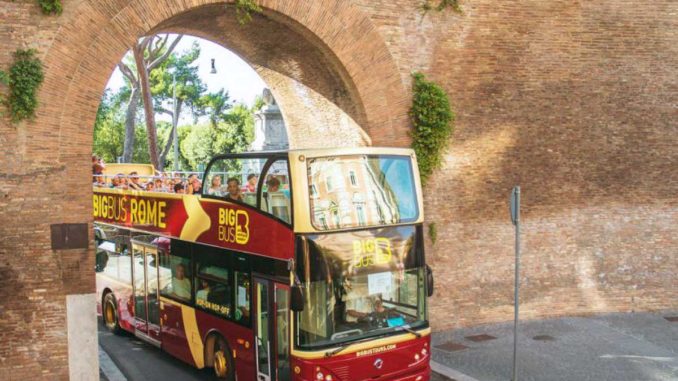 ローマの観光バスを上手に利用しよう アーモイタリア