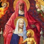 Masaccio e Masolino: Madonna col Bambino e Sant’Anna ピエロ・デッラ・フランチェスカ作「ウルビーノ公夫妻の肖像」 1420-1424年、第8室