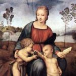 Raffaello: Madonna del Cardellino ラファエッロ作「ひわの聖母」 1507年、第26室