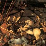 Paolo Uccello: Battaglia di San Romano ウッチェッロ作「サン・ロマーノの戦」 1456年頃、第7室