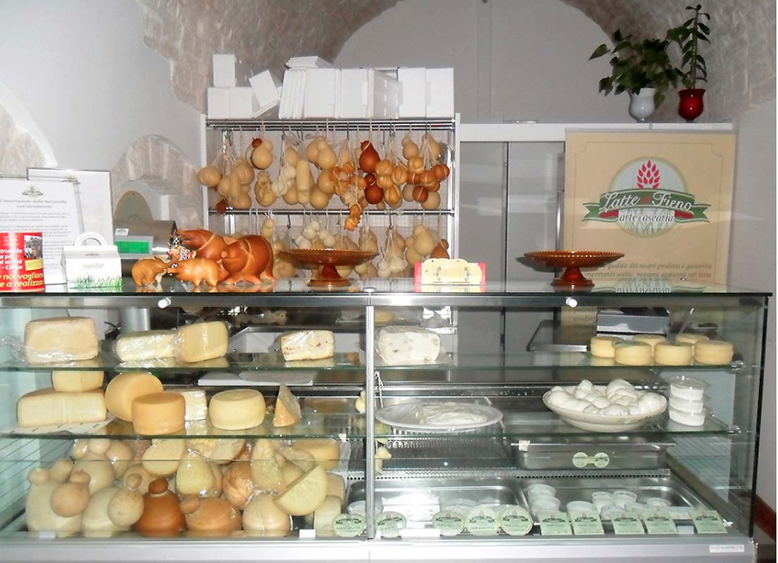 アルベロベッロのチーズ専門店 Latte e Fieno