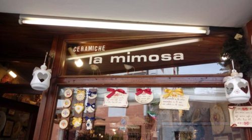 バッサーノ陶器店「La Mimosa」