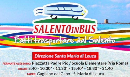 サレント半島の移動に超便利「Salento in Bus」