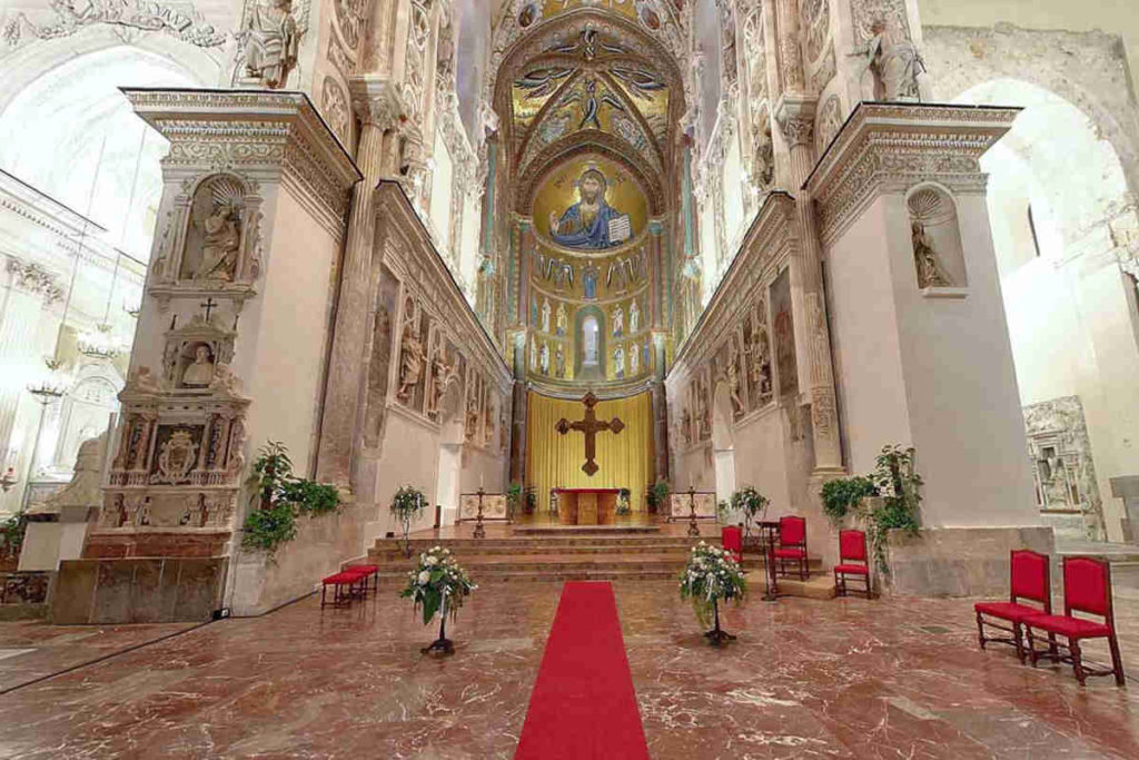 Cefalu Duomo Inside