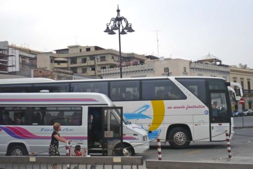 ミラッツォのバス停留所