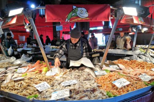 ヴェネツィア 魚市場