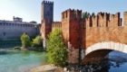 ベローナ Castelvecchio城とスカリジェロ橋