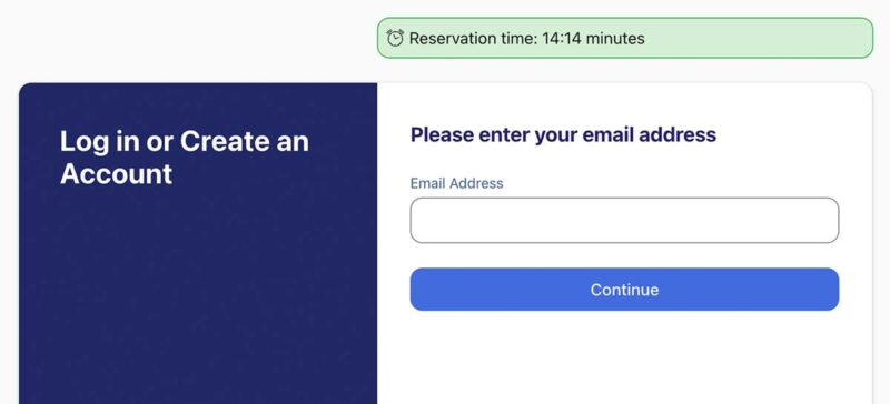 ポンペイ遺跡のチケット予約：ログイン／新規登録する